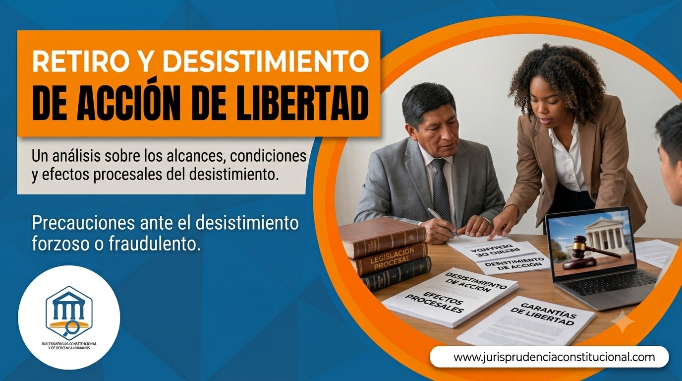 RETIRO Y DESISTIMIENTO